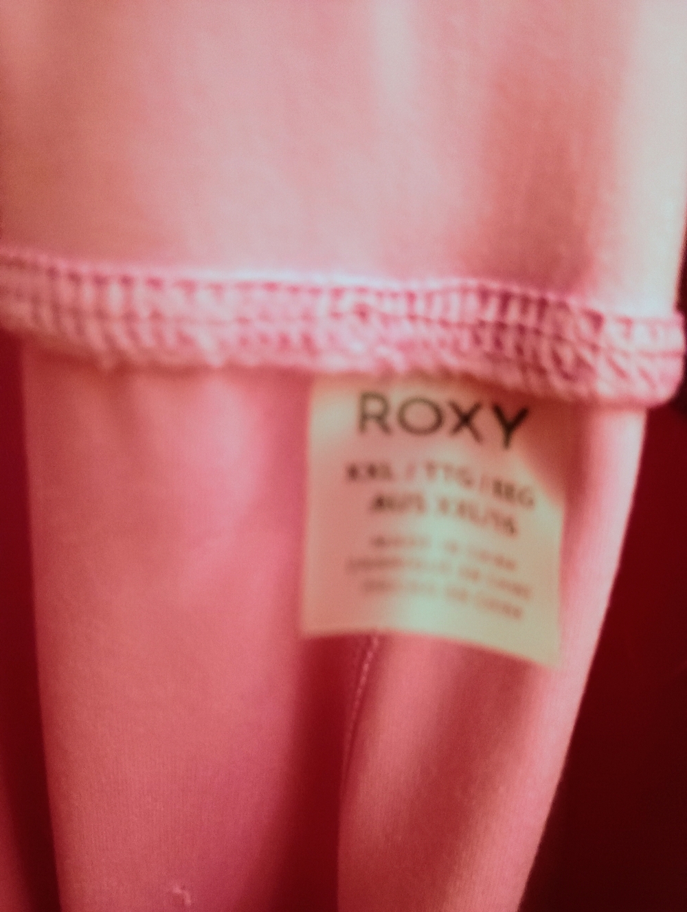 Roxy Pink Active Leggings with Side Pocket - Picture 7 of 7